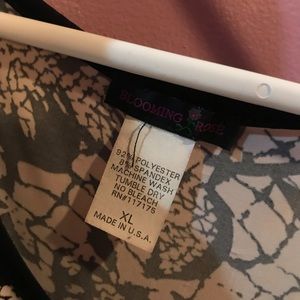 Floral print shirt